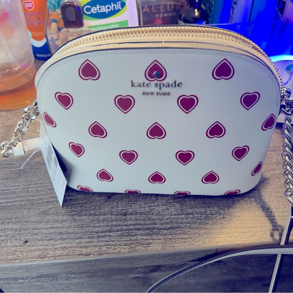Kate Spade hearts dome crossbody